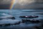 Rainbow Coastal Print
